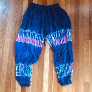 Tye-Dye Hippie Parachute Pants